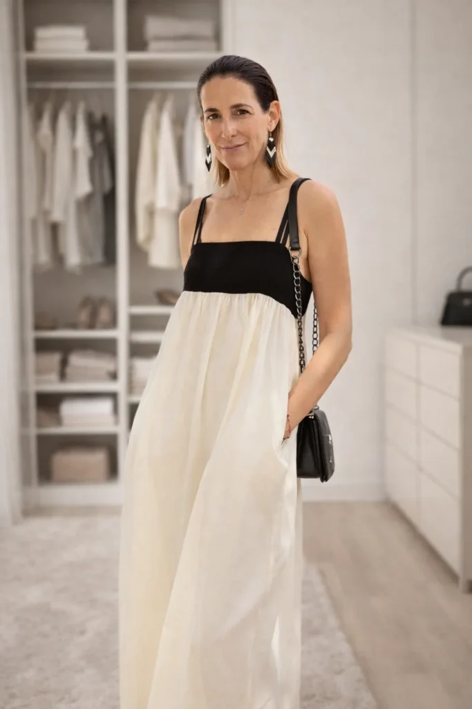 Retrato de Paola Requena, diseñadora de moda y asesora de imagen